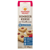 Hammermühle Himbeerkekse mit Vanillecreme 125g