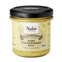 Nabio Kickererbse Senf Kichererbse Dill 140g