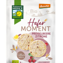 Bohlsener Mühle Demeter Hafer Moment Preiselbeere Zitrone 125g