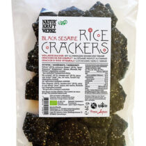 Naturkraftwerke Schwarzer Sesam Reis Cracker 60g