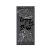 BioeCacao Dattelschokolade Cacao & Dates Dark Cream 81% 90g