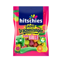 Hitschler Hitschies Saure Drachenzungen Brizzl Bälle 100g